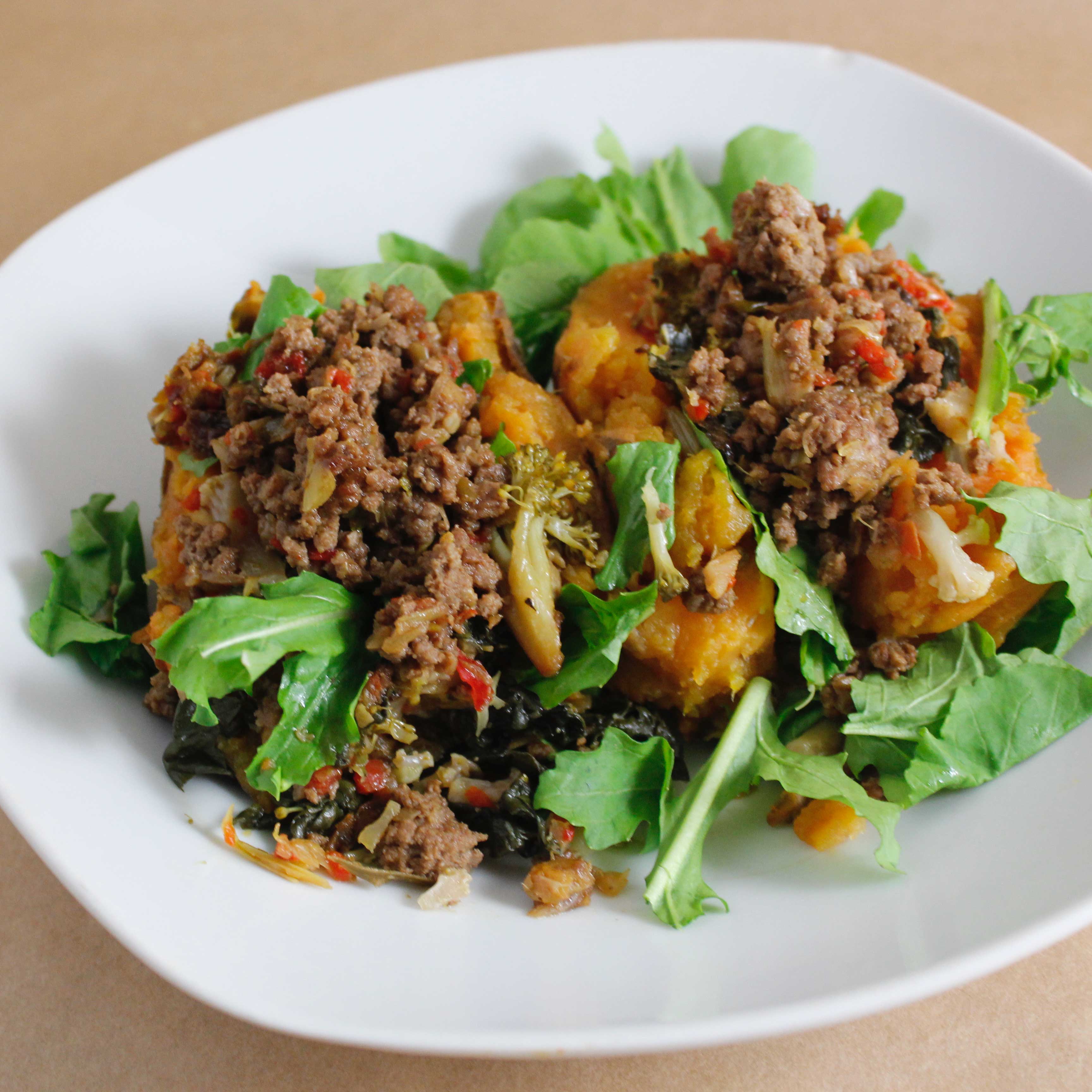 Batataco, receta saludable de Makeitgrain por Andrea Sambrano