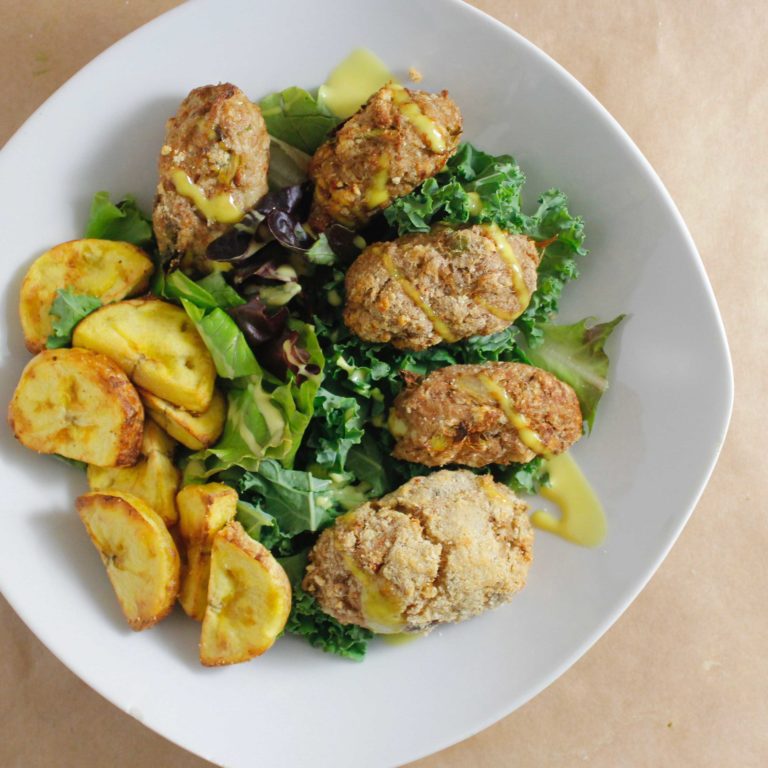Croquetas de Atún, receta saludable de Makeitgrain por Andrea Sambrano