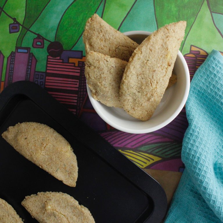 Empanadas de Arroz Reciclado, receta saludable de Makeitgrain por Andrea Sambrano