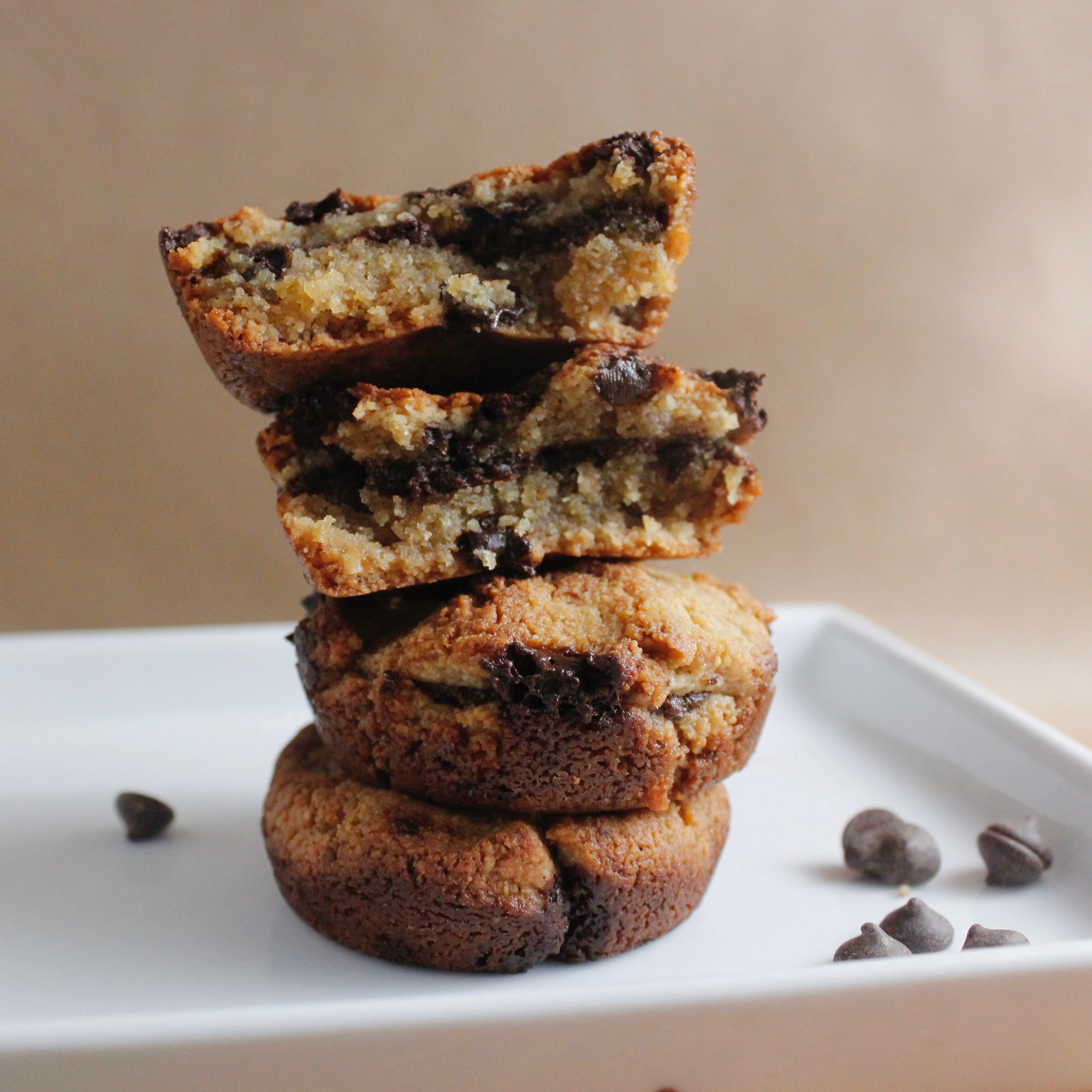 Cookie bombs, receta saludable de Makeitgrain por Andrea Sambrano