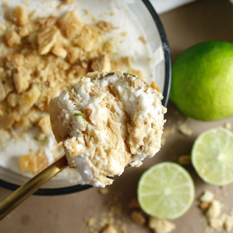 Marquesa de Limón, receta saludable de Makeitgrain por Andrea Sambrano